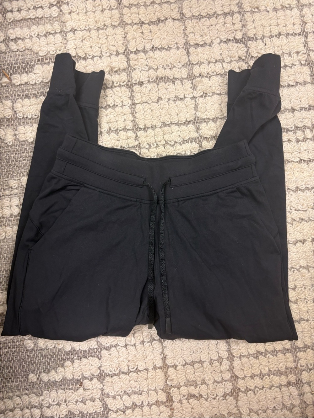 Lululemon Black Drawstring Jogger Pants